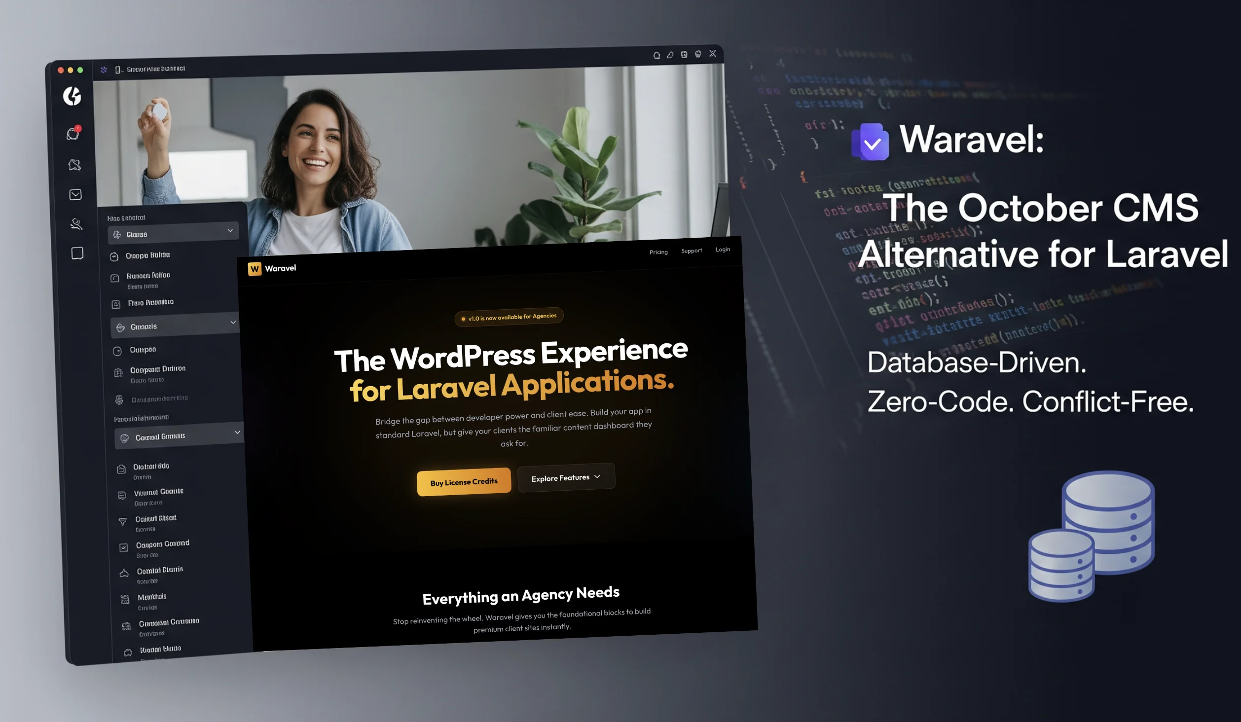 Waravel - The Modern October CMS Alternative.png